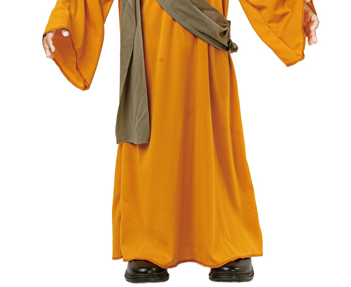 Role play-set for child Orange Shepherd (robe with drape, bandana), size 92/104 cm